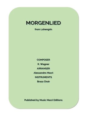 cover image of MORGENLIED from Lohengrin